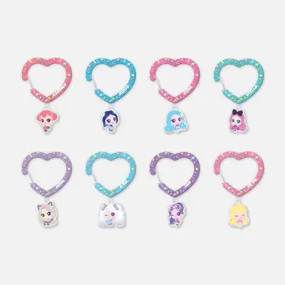 Hearts2Hearts Teenieping X Hearts2Hearts - Random Carabiner Key Ring