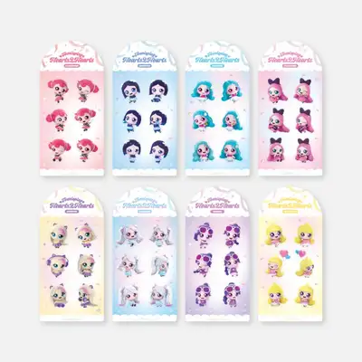 Teenieping X Hearts2Hearts - Removable Luggage Sticker