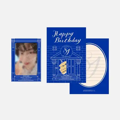 HEECHUL ARTIST BIRTHDAY PARTY CARD
