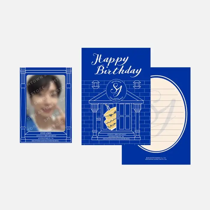 LEETEUK ARTIST BIRTHDAY PARTY CARD