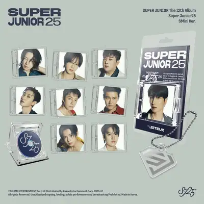 SUPER JUNIOR The 12th Album [Super Junior25] (SMini Ver.)(SMART ALBUM) SET