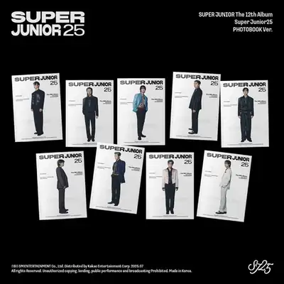 SUPER JUNIOR The 12th Album [Super Junior25] (PHOTOBOOK Ver.)