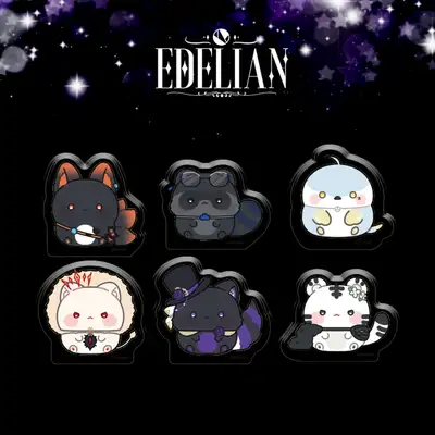 [Edelian] SD Acrylic Charm_Animal 6 Types | Virtual