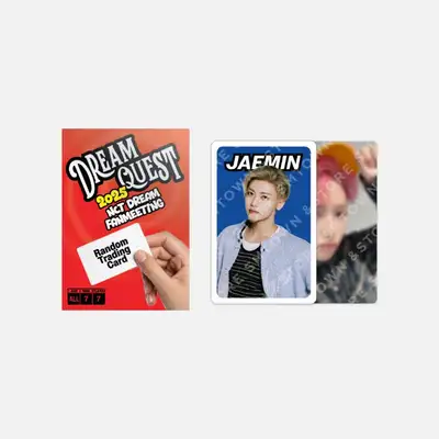 NCT DREAM FANMEETING 'DREAM QUEST' RANDOM TRADING CARD SET