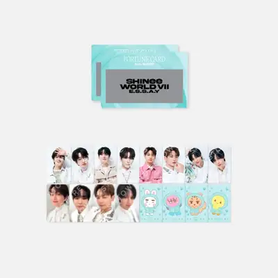 2025 SHINee WORLD Ⅶ 'E.S.S.A.Y' FORTUNE SCRATCH SET (RANDOM)
