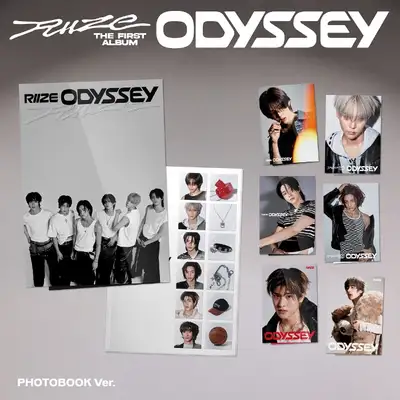 RIIZE The 1st Album [ODYSSEY] (PHOTOBOOK Ver.) SET