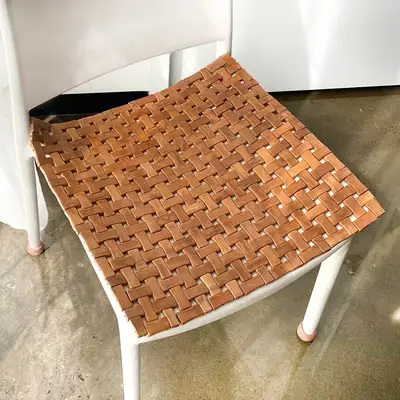 Wave Mahjong Cooling Seat Pad (Office Forklift Car Chair Summer Breathable Bamboo Cool Mat Health Gift)