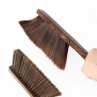 Palm Tree Indoor Broom (Soft Synthetic Fiber Indoor Broom for Office Classroom Cleaning Tool)
