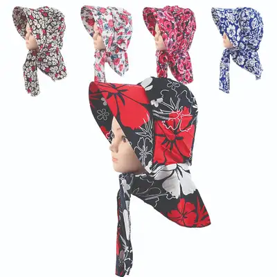 Orchard Work Cap | Sun Hat Face Cover Neck Protection Fabric Cap