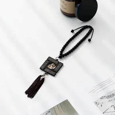 Prajnaparamita Swastika Car Hanging Ornament