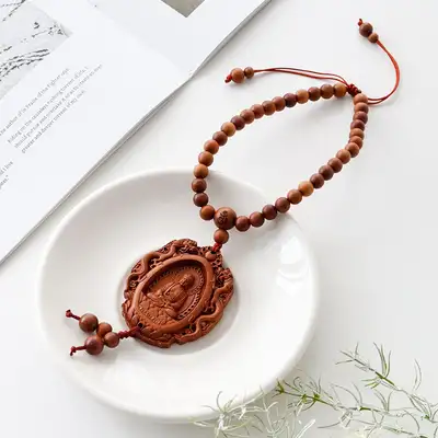 Jujube Wood Buddha Tea Tool Holder G