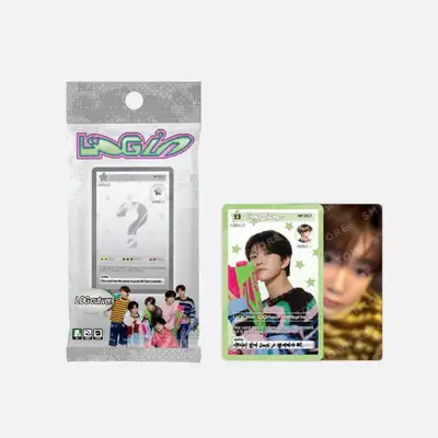 NCT WISH ASIA TOUR 'LOG in' RANDOM TRADING CARD [LOG out ver.]