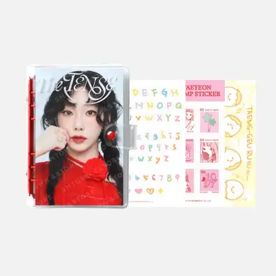 2025 TAEYEON CONCERT 'The TENSE' PHOTO CARD BINDER + STICKER SET