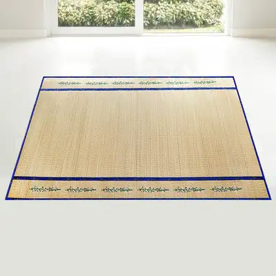 Ceremonial Dual-Wing Floral Embroidered Woven Mat T (200x150)