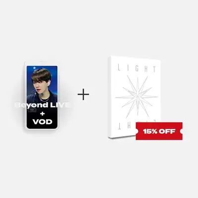 BAEKHYUN Beyond LIVE - BAEKHYUN : LIGHT + VOD票券 + 明信片书