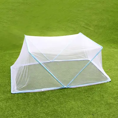 135x195cm ワンタッチ折りたたみ式蚊帳 | 関節 ダブルベッド用テント