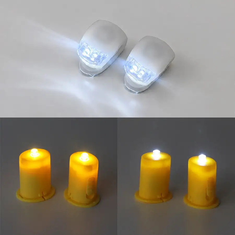 LED Bulb Collection (Cheongsa Lantern Korean Paper Lamp Shade Event Lighting Mini Mood Light Home Party Decor Party Props)
