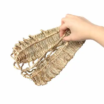 装飾用ワラ草履（厄除け 厄払い ギフト 秋夕 正月 伝統生活体験 昔ながらの靴 韓屋インテリア 工芸品）