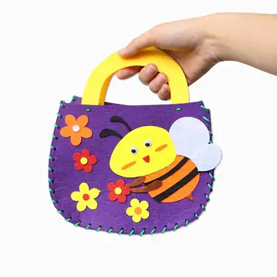 Bee Felt Nonwoven Bag Craft Kit (1 Set)