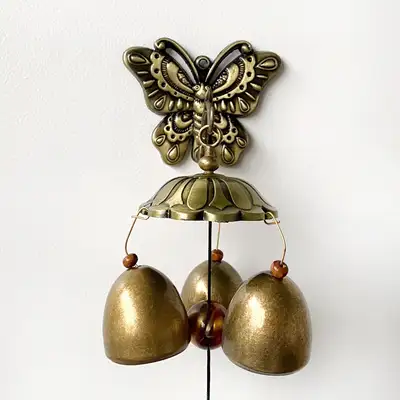 Antique Butterfly Door Bell | Vintage Entrance Doorbell Wall-Hanging Home Décor