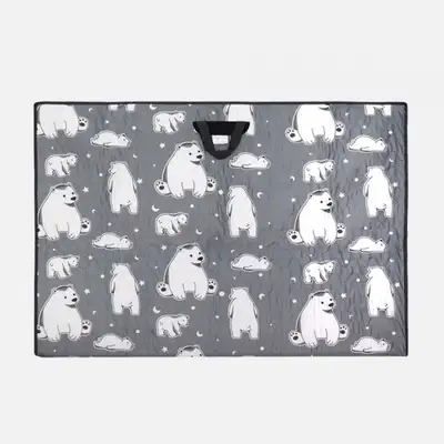 4.0 棉布餐桌布 (小熊) 120型
