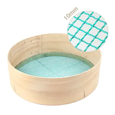 国産 47cm 特大型 木製 網目10mm（豆選別 豆ふるい 木製ふるい ベーキング用ふるい 多用途ふるい）