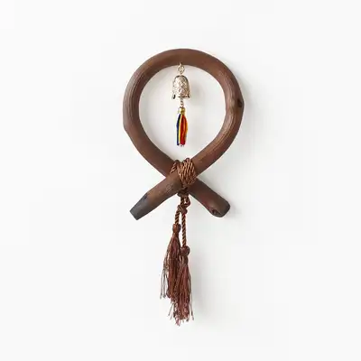 S Soteure Doorbell | Magnetic Door Chime Korean Traditional Luck Charm Evil Eye Protection Moving Day Gift Housewarming Gift