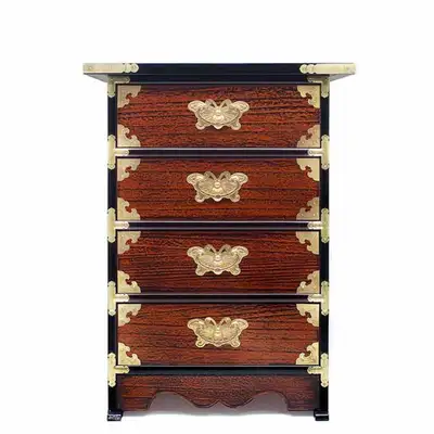 各4层传统古家具电话架 38厘米古董家具
