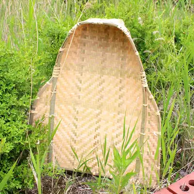 Large Traditional Bamboo Grain Sieve (Weekend Farming Chuseok Harvest Experience Traditional Hanok Interior Decor Craft)