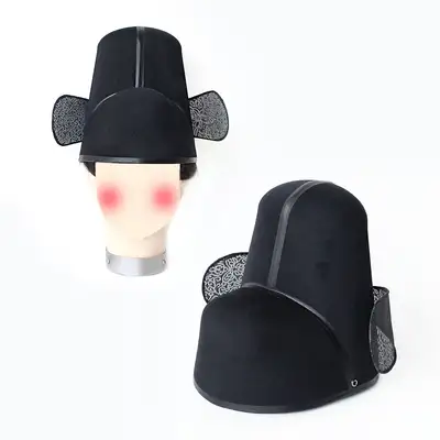 L Size Traditional Mak-Samo Hat | Traditional Korean Ceremonial Hat for Weddings, Bridegroom, Village Ceremonies, Folk Festivals