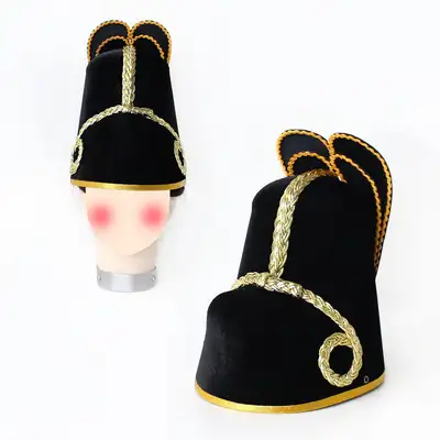 L Size Gold Ikseongwan (Traditional Korean Imperial Crown - Emperor, Crown Prince, Wedding Ceremony, Festival, Costume)