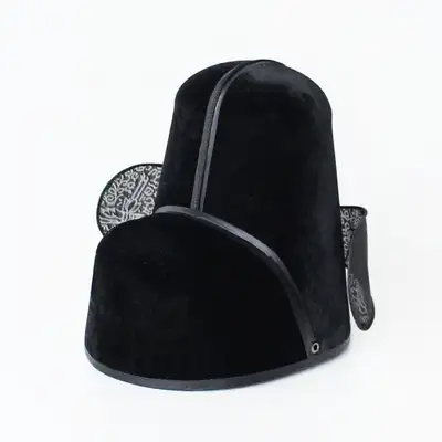 L Size Velvet Samo | Traditional Hat Gwan-mo Paebaek Wedding Groom Hyanggyo Folk Festival Event