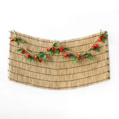 Holiday Traditional Photo Zone Background Mini Strawberry Set (Chuseok Event Decoration Autumn DIY Pet Birthday Photo Zone)