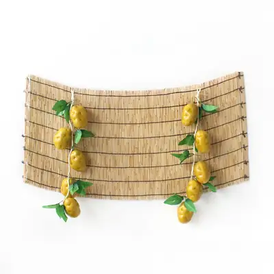 Holiday Traditional Photo Zone Background Potato Set (Chuseok Event Decoration, Autumn Craft, Pet Birthday Photo Zone)
