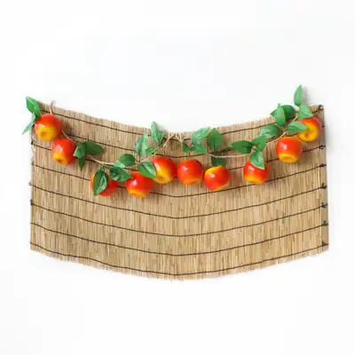 Holiday Traditional Photo Zone Background Apple Set (Chuseok Event Decoration Autumn DIY Pet Birthday Photo Zone)