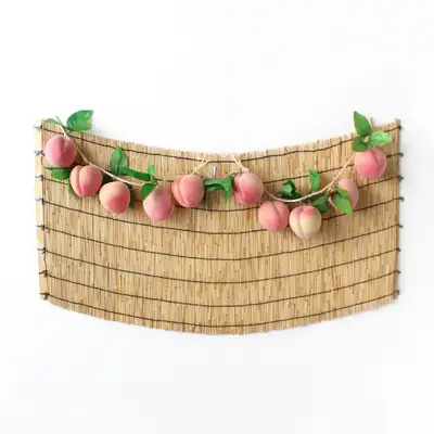 Holiday Traditional Photo Zone Background Peach Set (Chuseok Event Decoration Autumn DIY Pet Birthday Photo Zone)