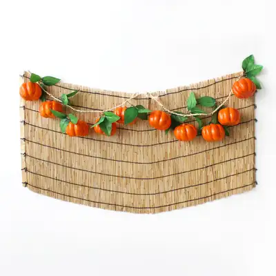 Traditional Holiday Photo Zone Background Pumpkin Set (Chuseok Event Decoration Autumn Craft Pet Birthday Photo Zone)