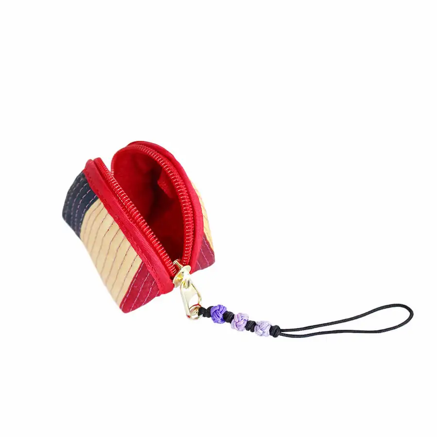 Traditional Nubi Coin Purse Keyring (Saekdong Mini Pouch Key Holder Amulet Pouch Bean Pouch Group Gift) — 3