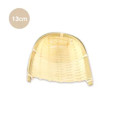 Traditional Bamboo Mini Basket 13cm (Samtaggi Basket Fried Food Strainer Thanksgiving Japanese Decor Folk Craft)