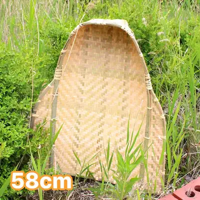 竹製箕 58cm(週末農場 秋夕 名節 伝統体験 穀物収穫 韓屋インテリア 小物 工芸品)