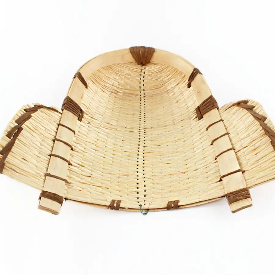 M 62x57cm Large Willow Winnow | Weekend Farm Chuseok Holiday Traditional Experience Grain Harvest Korean Hanok Interior Craft Decor — 3