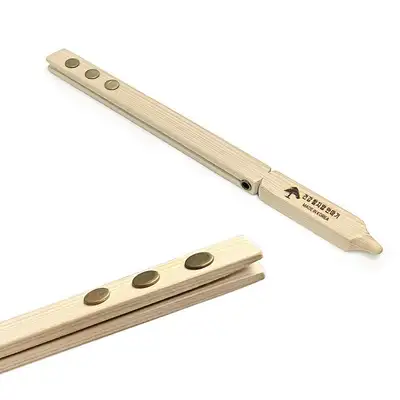 Domestic Solid Wood Bamboo Whip (Whole Bamboo Whip Bamboo Rod Massage Stick Neck Shoulder Portable Acupressure Rod Health Filial Gift)