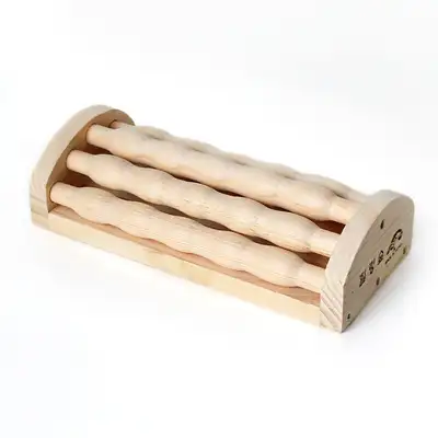 Acupressure Wooden Foot Massager | Foot Reflexology Mat