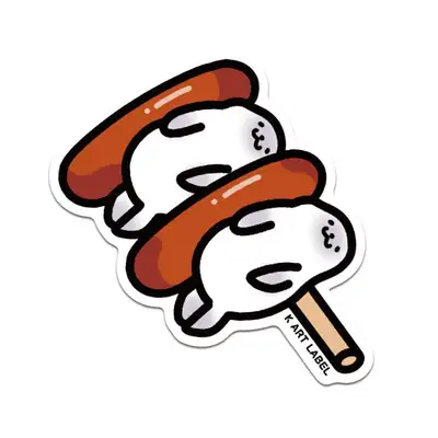 [K ART LABEL] K0018 Tteokteok and Harp | Harp Seal