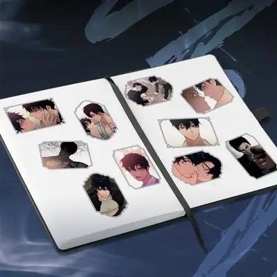 [Hyanghuyn Moonja] Webtoon Cut Fragment Sticker Pack 2 Types