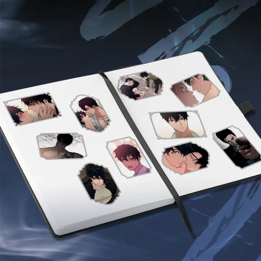 [Hyanghuyn Moonja] Webtoon Cut Fragment Sticker Pack 2 Types — 1