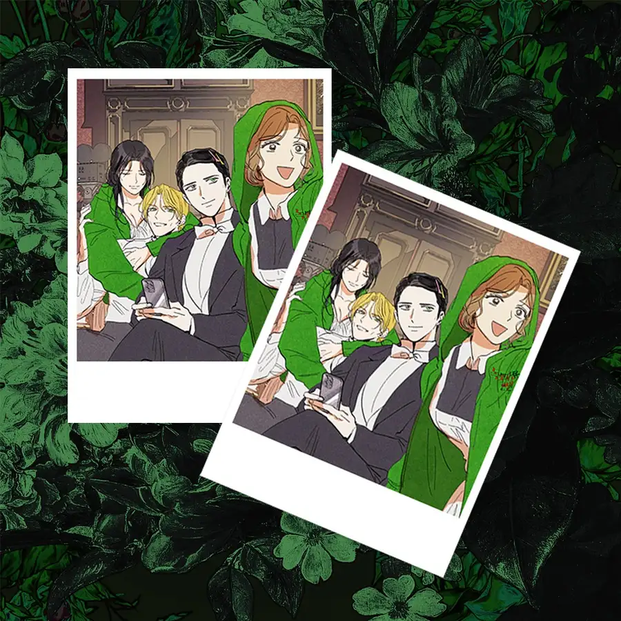 Midnight Lover in Green Light Polaroid 1 Type | Webtoon Goods