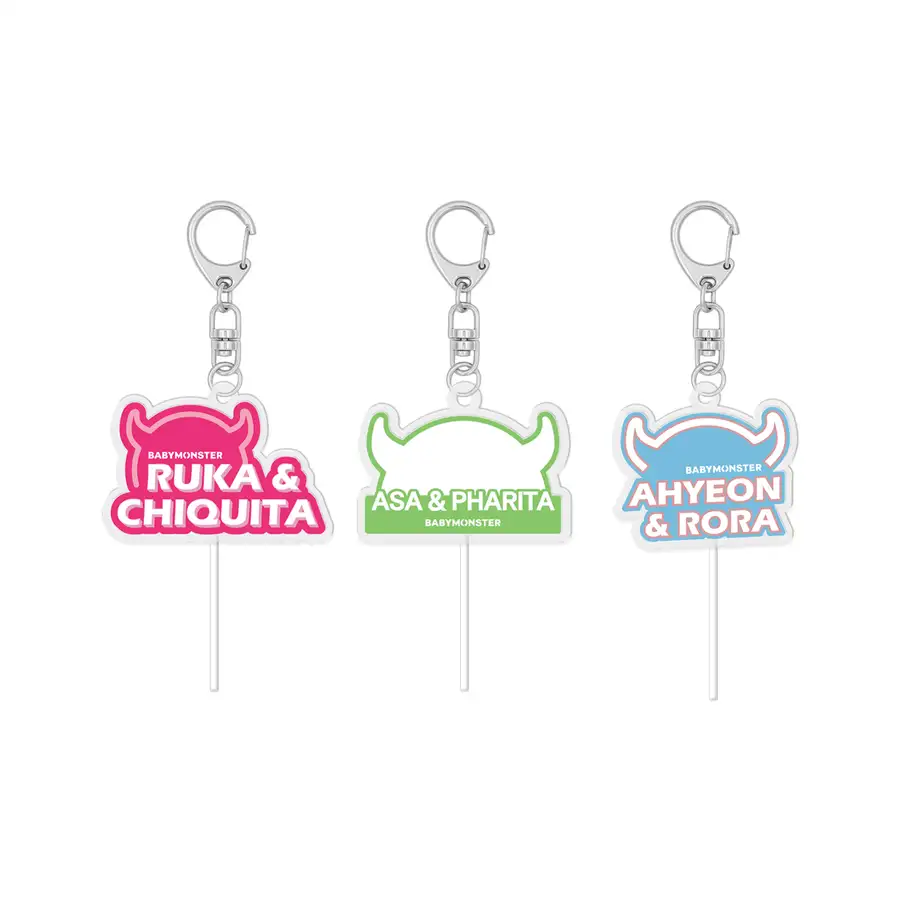 【BMHOUSE】BABYMONSTER アクリルキーリングセット