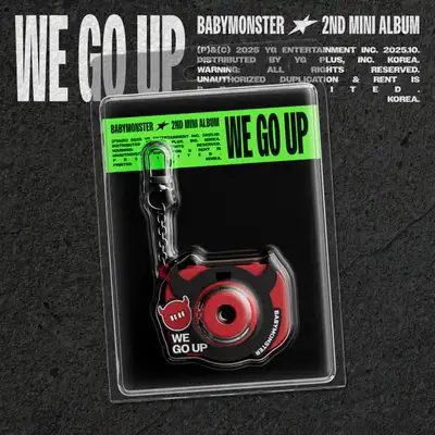 BABYMONSTER 2nd MINI ALBUM [WE GO UP] MINI BEAM KEYRING Ver.