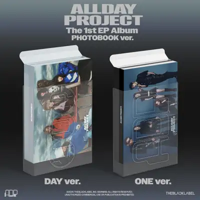 The 1st EP Album 'ALLDAY PROJECT' PHOTOBOOK ver. (2種中ランダム1種)